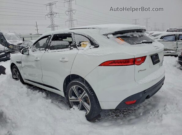 SADCL2GX0JA287939 2018 JAGUAR F-PACE White Задня права чверть