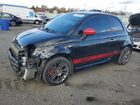 2017 Fiat 500 Abarth Черный vin: 3C3CFFFH1HT598484
