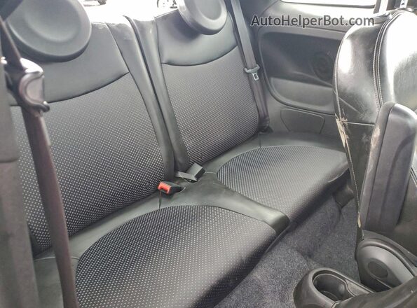 3C3CFFGE3JT369329 2018 FIAT 500 Серебряный Вид задних сидений
