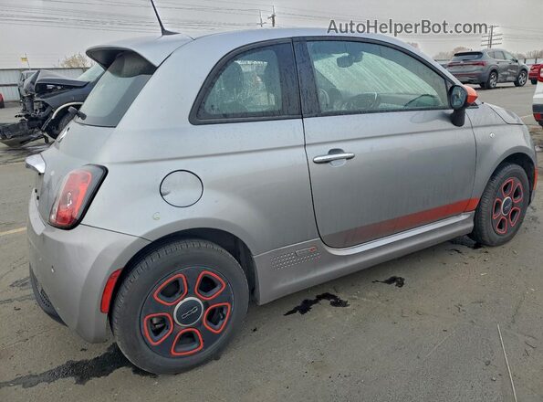 3C3CFFGE3JT369329 2018 FIAT 500 Серебряный Задняя правая четверть