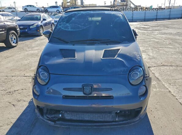 3C3CFFJH1JT377724 2018 FIAT 500 Серый Вид спереди