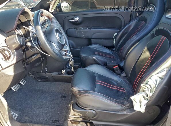 3C3CFFJH1JT377724 2018 FIAT 500 Серый Вид салона спереди