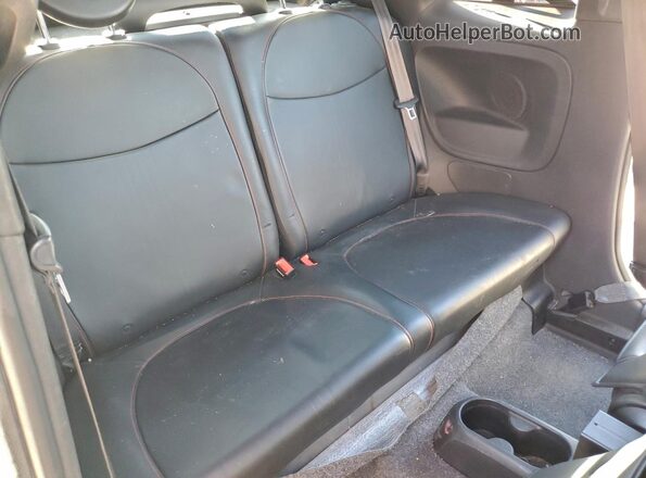 3C3CFFJH1JT377724 2018 FIAT 500 Серый Вид задних сидений