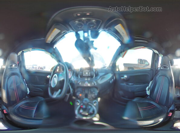 3C3CFFJH1JT377724 2018 FIAT 500 Серый Вид наклейки с VIN-кодом