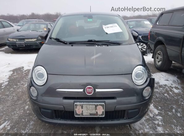 3C3CFFKR1HT553821 2017 FIAT 500 Серый Вид щитка приборов