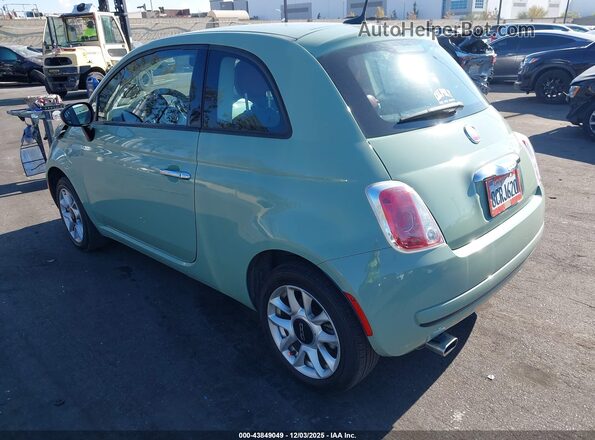 3C3CFFKR7HT700045 2017 FIAT 500 Зеленый Задняя левая четверть