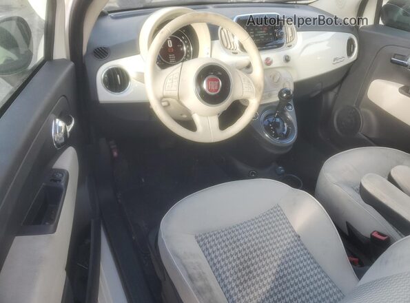 3C3CFFKR9HT661944 2017 FIAT 500 White Widok deski rozdzielczej