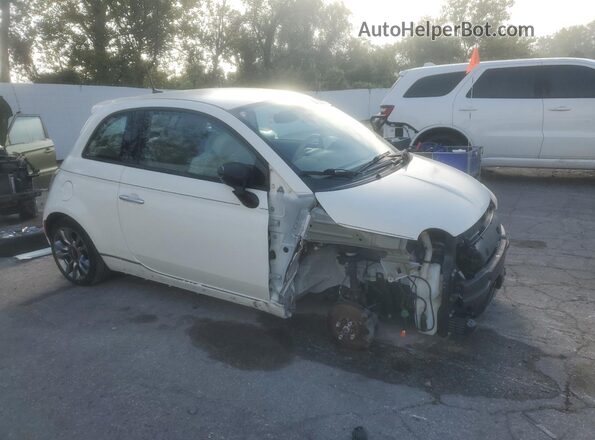 3C3CFFKR9HT661944 2017 FIAT 500 White Przód prawy