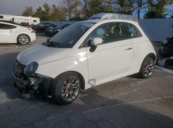3C3CFFKR9HT661944 2017 FIAT 500 White Przód lewy