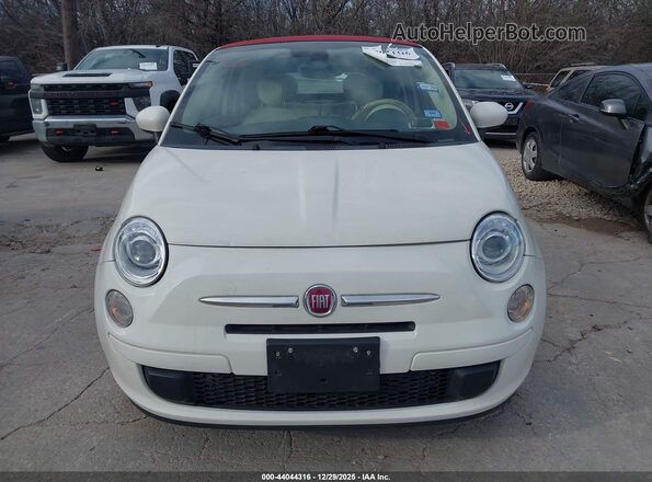 3C3CFFLR7HT659088 2017 FIAT 500C Белый Вид спереди