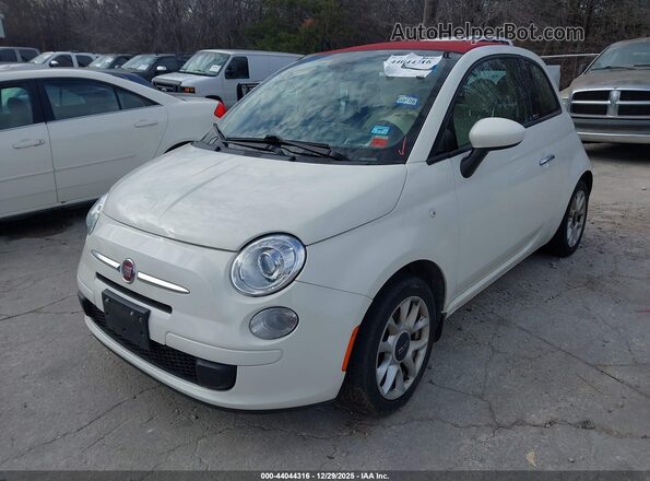 3C3CFFLR7HT659088 2017 FIAT 500C Белый Передняя левая четверть