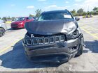 2017 Jeep New Compass Latitude Fwd Gray vin: 3C4NJCBB1HT642874