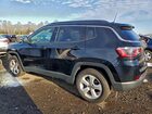 2017 Jeep Compass Latitude Черный vin: 3C4NJCBB6HT643096