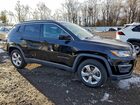 2017 Jeep Compass Latitude Черный vin: 3C4NJCBB6HT643096