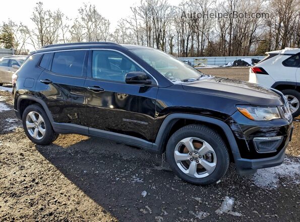3C4NJCBB6HT643096 2017 JEEP COMPASS Черный Передняя правая четверть