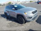 2021 Jeep Compass Altitude Fwd Silver vin: 3C4NJCBB6MT501891