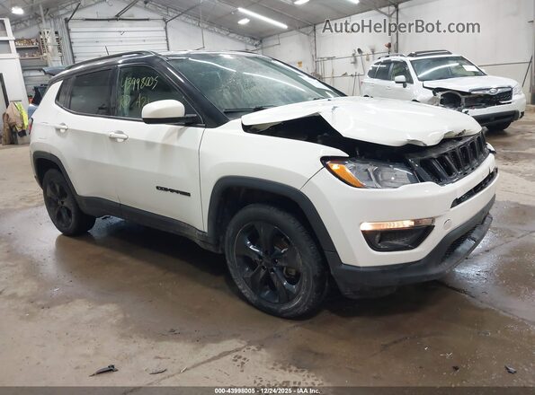3C4NJDBB0MT512620 2021 JEEP COMPASS White Przód prawy