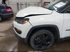 2021 Jeep Compass Altitude 4x4 White vin: 3C4NJDBB0MT512620