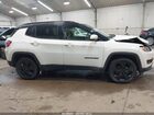 2021 Jeep Compass Altitude 4x4 White vin: 3C4NJDBB0MT512620