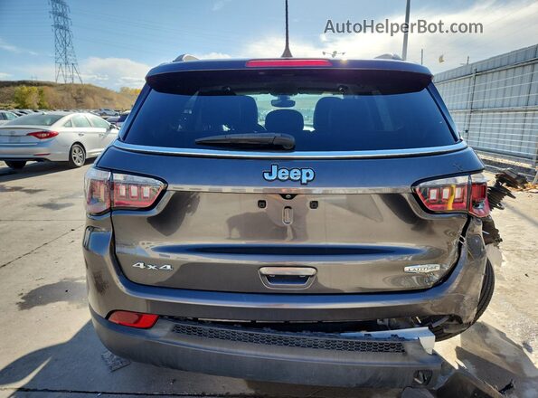 3C4NJDBB1LT196952 2020 JEEP COMPASS Brown Widok z tyłu