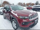 2022 Jeep Compass Latitude 4x4 Red vin: 3C4NJDBB1NT130503