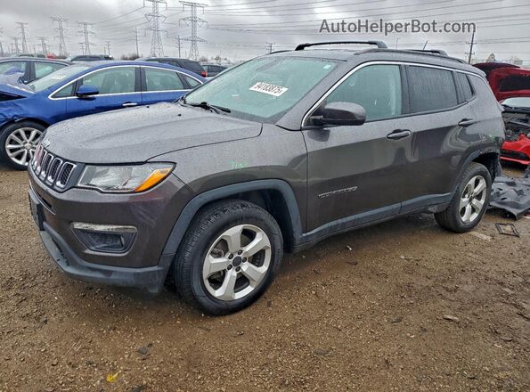 3C4NJDBB5KT599282 2019 JEEP COMPASS Gray Vista tres cuartos delantera izquierda