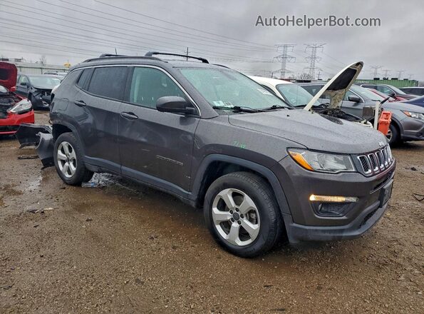 3C4NJDBB5KT599282 2019 JEEP COMPASS Gray Delantero derecho