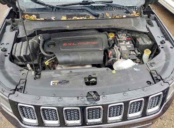 3C4NJDBB5KT599282 2019 JEEP COMPASS Gray Vista interior trasera