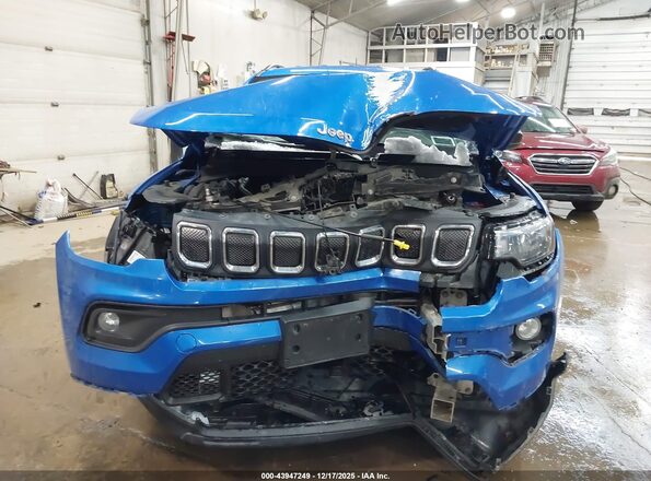 3C4NJDBB7NT173002 2022 JEEP COMPASS Blue Vista frontal