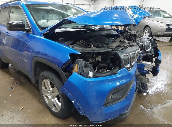 3C4NJDBB7NT173002 2022 JEEP COMPASS Blue 