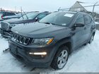2017 Jeep New Compass Latitude 4x4 Gray vin: 3C4NJDBB8HT692385