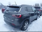 2017 Jeep New Compass Latitude 4x4 Gray vin: 3C4NJDBB8HT692385