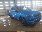 2022 Jeep Compass Altitude 4x4 Blue vin: 3C4NJDBB9NT184745