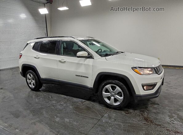 3C4NJDBBXLT164565 2020 JEEP COMPASS White Przód prawy