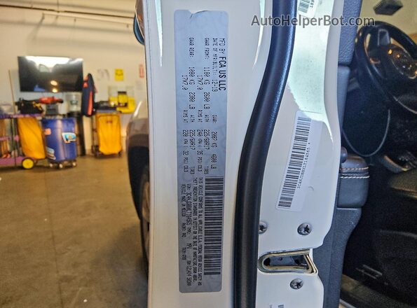 3C4NJDBBXLT164565 2020 JEEP COMPASS White Widok naklejki z numerem VIN