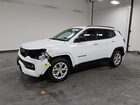 2024 Jeep Compass Latitude Белый vin: 3C4NJDBN7RT119201 Damage: Left Head Lamp, Missing, Replacement Required