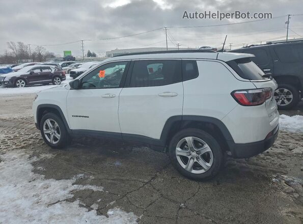 3C4NJDBNXPT518973 2023 JEEP COMPASS Белый Задняя левая четверть