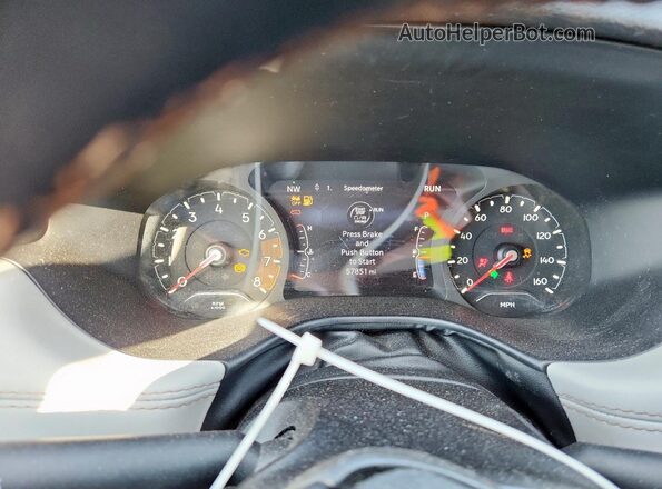 3C4NJDCB1NT100772 2022 JEEP COMPASS Серый Вид щитка приборов