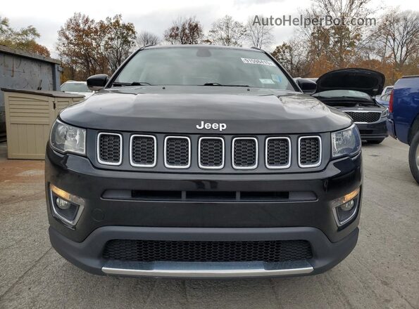 3C4NJDCB5KT812973 2019 JEEP COMPASS Black Front view