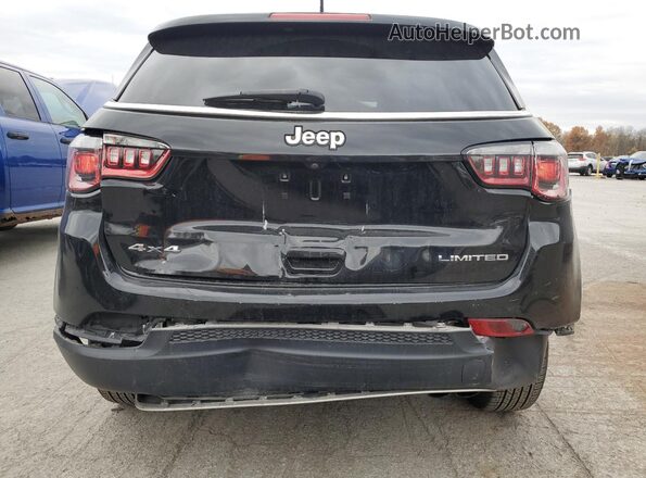 3C4NJDCB5KT812973 2019 JEEP COMPASS Black Rear view