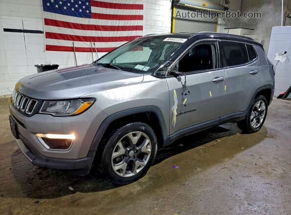 3C4NJDCB9HT636096 2017 JEEP COMPASS Silver Przód lewy