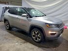 2017 Jeep Compass Limited Silver vin: 3C4NJDCB9HT636096