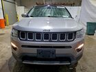 2017 Jeep Compass Limited Silver vin: 3C4NJDCB9HT636096