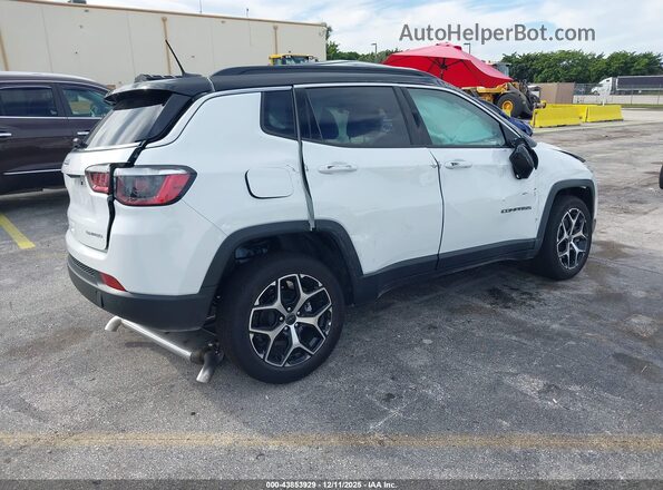 3C4NJDCN1TT177620 2026 JEEP COMPASS Белый Задняя правая четверть