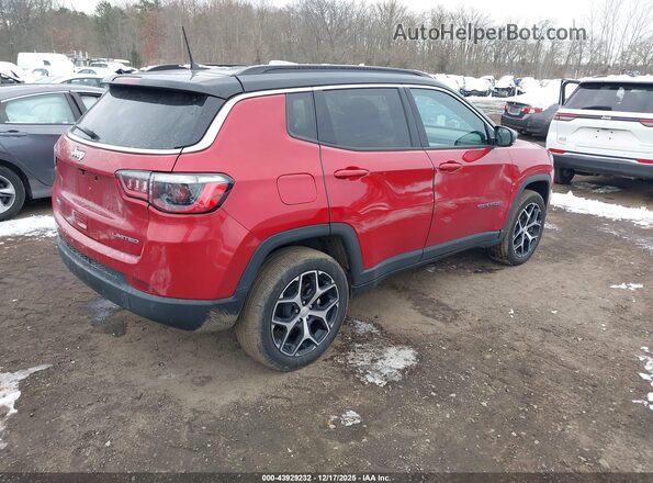 3C4NJDCN4RT153627 2024 JEEP COMPASS Красный Задняя правая четверть