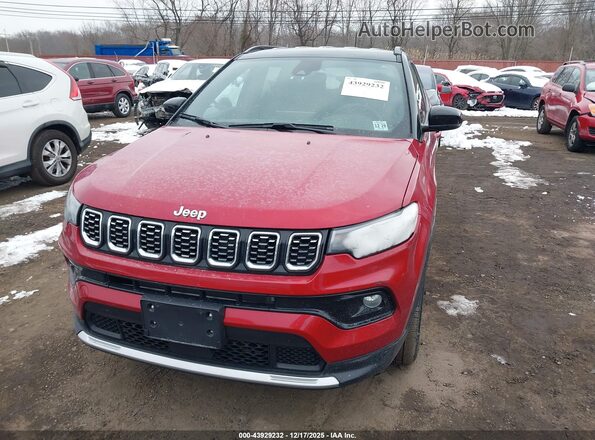 3C4NJDCN4RT153627 2024 JEEP COMPASS Красный Вид щитка приборов