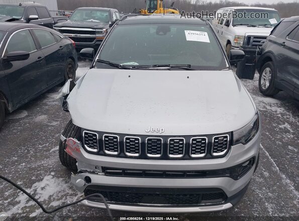 3C4NJDCN8ST558458 2025 JEEP COMPASS Серебряный Вид щитка приборов