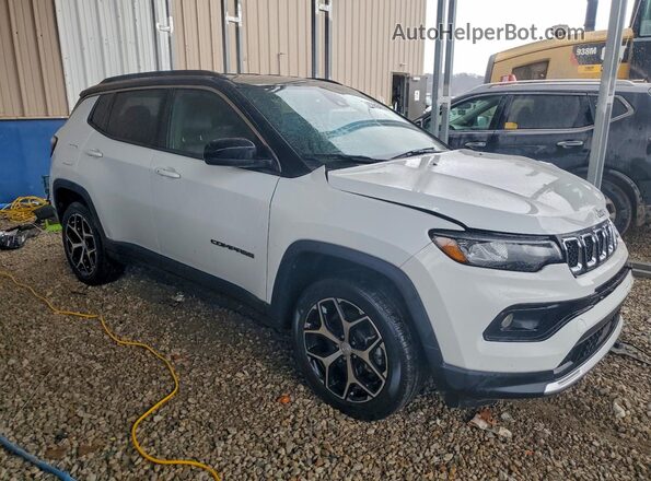 3C4NJDCN9RT610710 2024 JEEP COMPASS Белый Передняя правая четверть