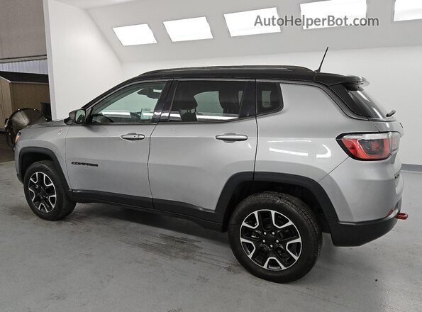 3C4NJDDBXLT195358 2020 JEEP COMPASS Серый Задняя левая четверть