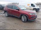2022 Jeep Compass Latitude Lux 4x4 Maroon vin: 3C4NJDFB7NT118446